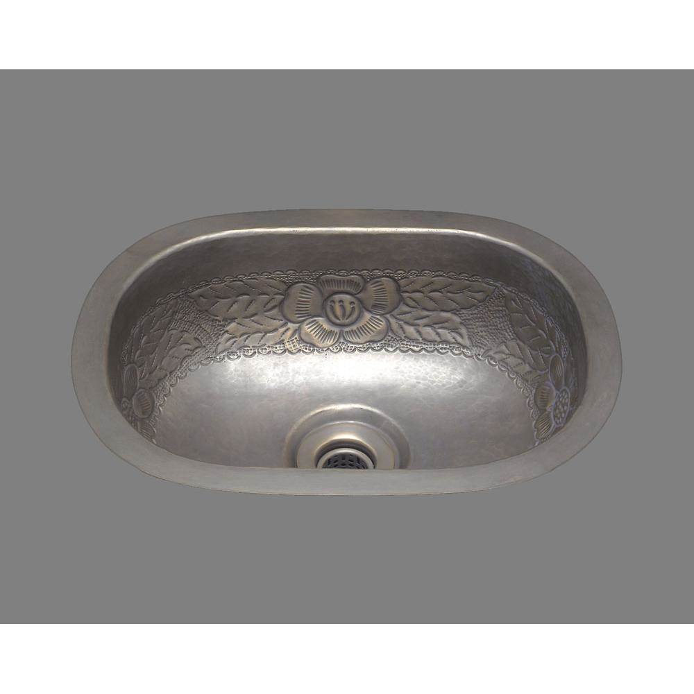 Alno B1014P Small Roval Bar Sink Plain Pattern, Undermount and Drop In