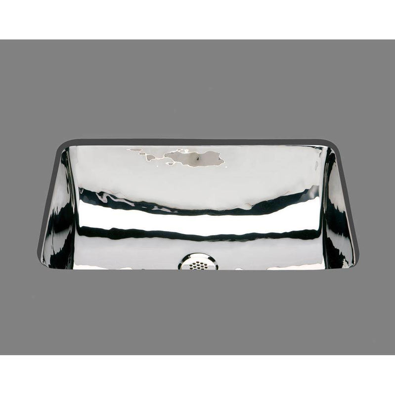 Alno B1218P Large Rectangle Lavatory, Plain Pattern, Undermount and Drop In - Parent