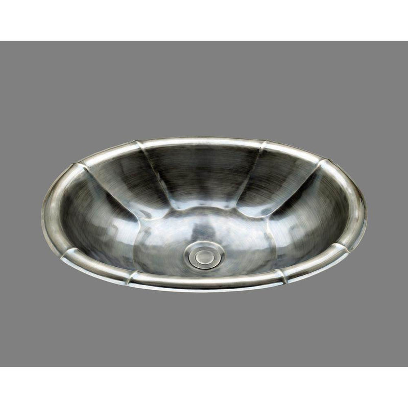 Alno B1318L Oval Shaped Lavatory, Louis XV Pattern, Drop In - Parent