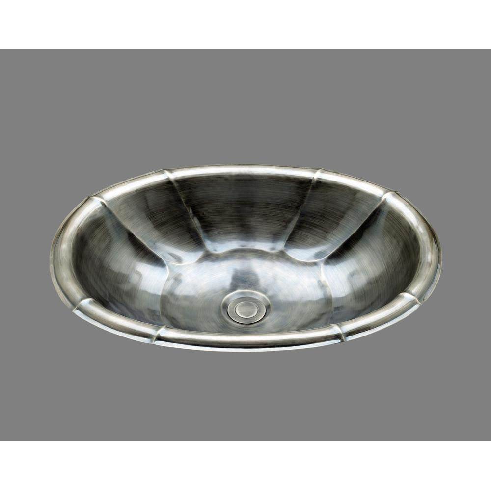 Alno B1318L Oval Shaped Lavatory, Louis XV Pattern, Drop In