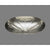Alno B1318M Oval Shaped Lavatory, Melon Pattern, Undermount and Drop In