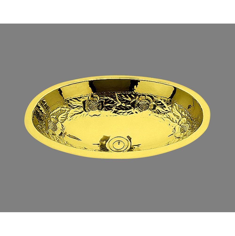 Alno B1318P Oval Shaped Lavatory, Plain Pattern, Undermount and Drop In