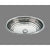 Alno B1318R Oval Shaped Lavatory, Riatta Pattern, Undermount and Drop In