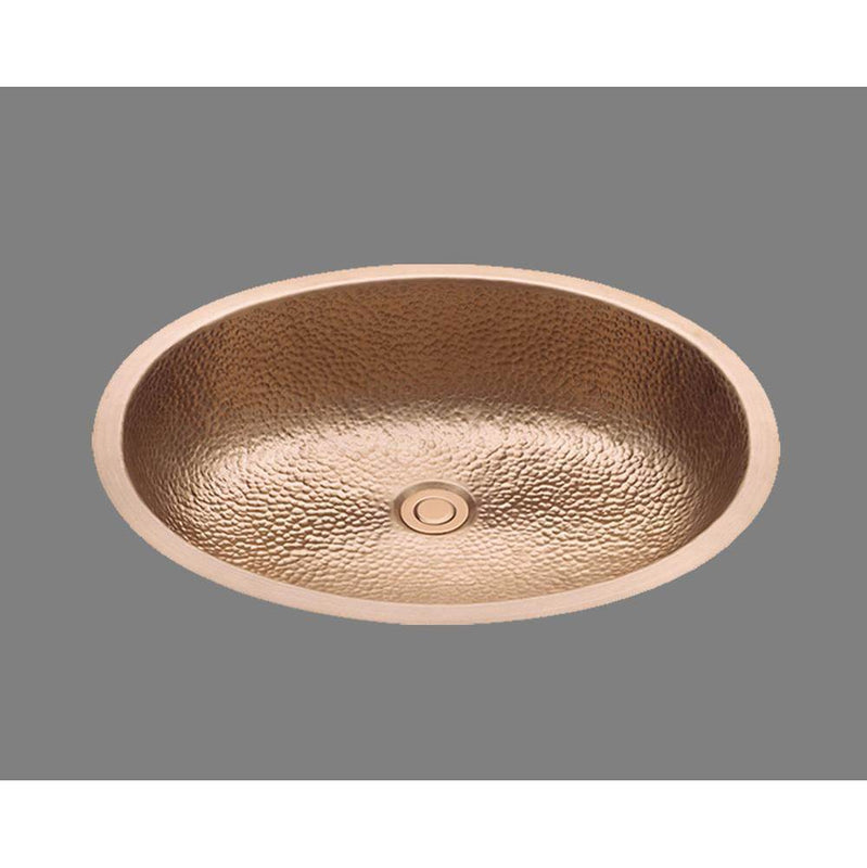 Alno B1417G Large Oval Lavatory, Garland Pattern, Undermount and Drop In