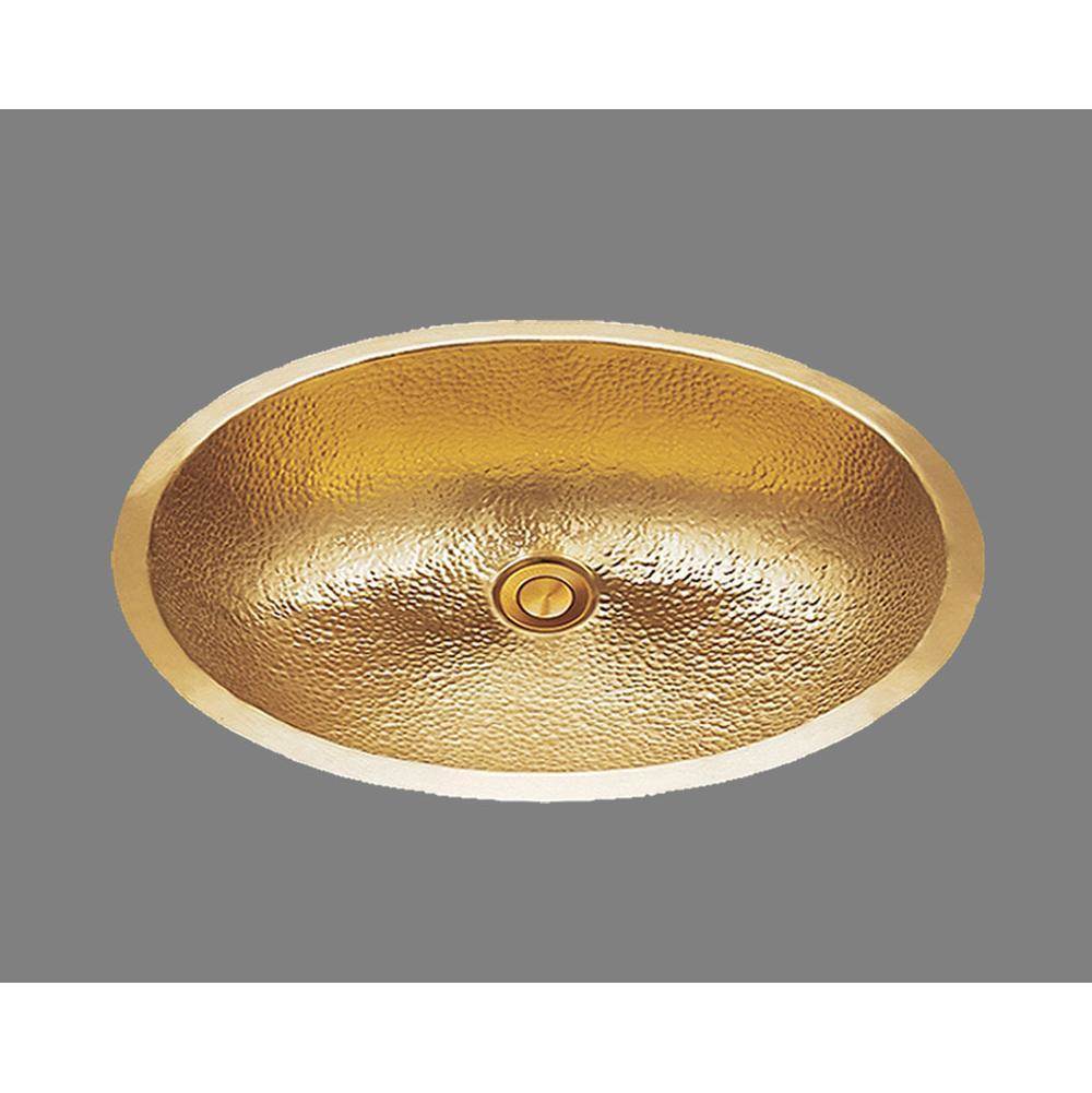 Alno B1519P Large Oval Lavatory, Plain Pattern, Undermount and Drop In
