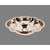 Alno B1822A Lavatory, Marie Antoinette Pattern, Undermount and Drop In