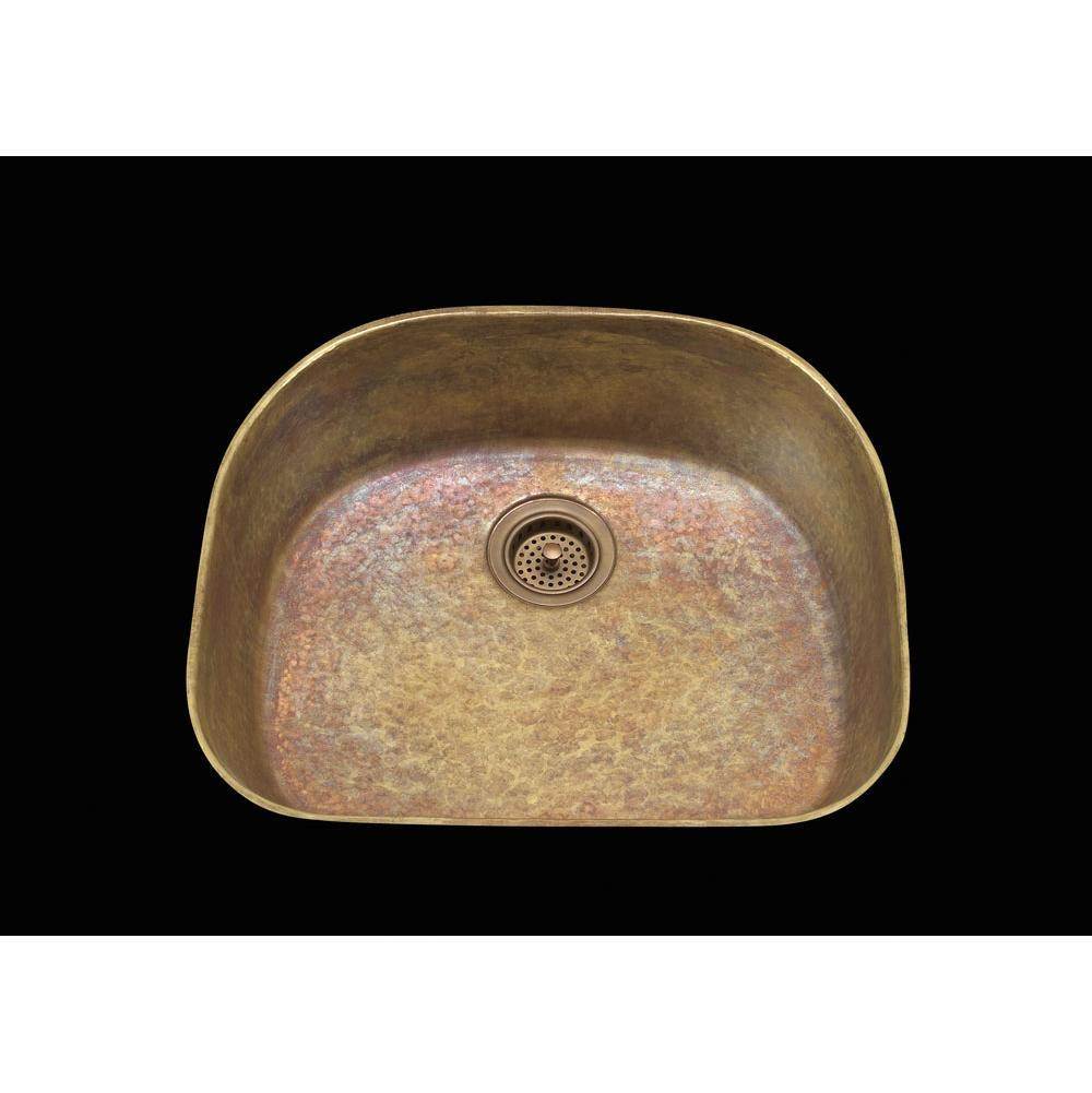 Alno B2225H Cocina Kitchen Sink Hammertone Pattern, Undermount and Drop In