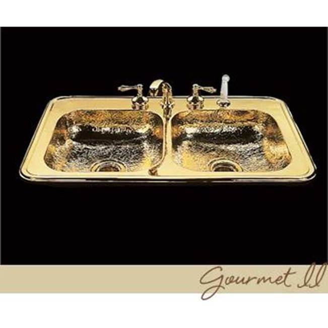 Alno B2233P Gourmet Ii Kitchen Sink Hammertone Pattern, Drop In - Parent