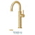 Tenzo ALY12-P Alyss Single Hole Tall Lavatory Faucet With Drain - Parent