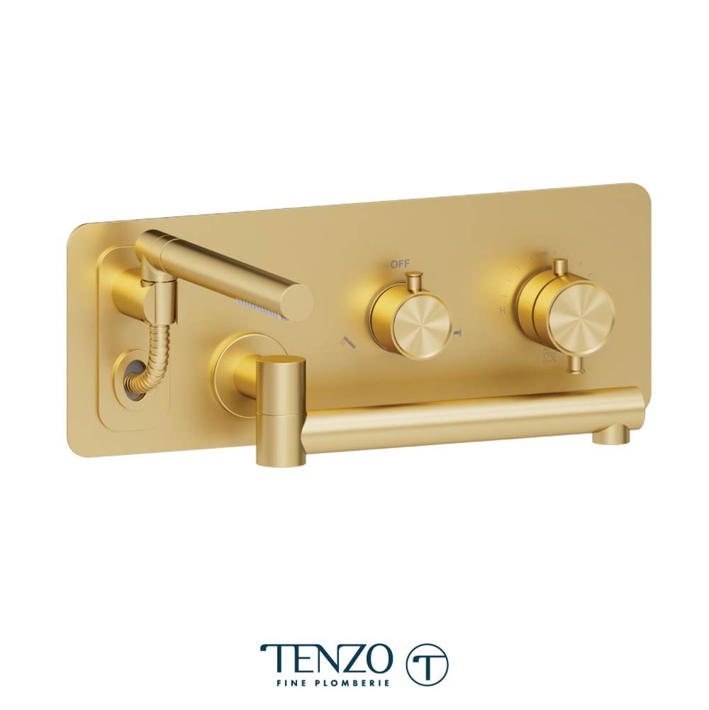 Tenzo ALYT74 Wall Mount Tub Faucet With Swivel Spout - Parent