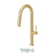 Tenzo AM130 Single-Handle Kitchen Faucet Amador With Pull-Down & 2-Function Hand Shower - Parent