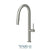 Tenzo AM130 Single-Handle Kitchen Faucet Amador With Pull-Down & 2-Function Hand Shower