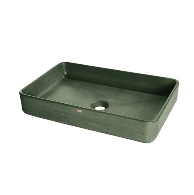 Konkretus Fladd 05 Vessel Bathroom Concret Sink