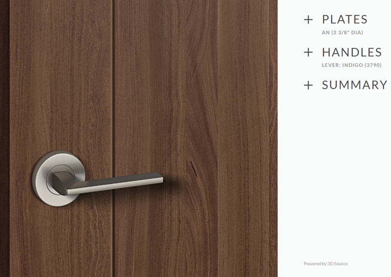 Ashley Norton AN.3790.30.4-234 Indigio Passage - Satin Nickel