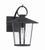 Crystorama AND-9201-CL-MK Andover 1 Light Outdoor Wall Mount - Matte Black