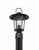 Crystorama AND-9207-CL-MK Andover 1 Light Outdoor Lantern Post - Matte Black