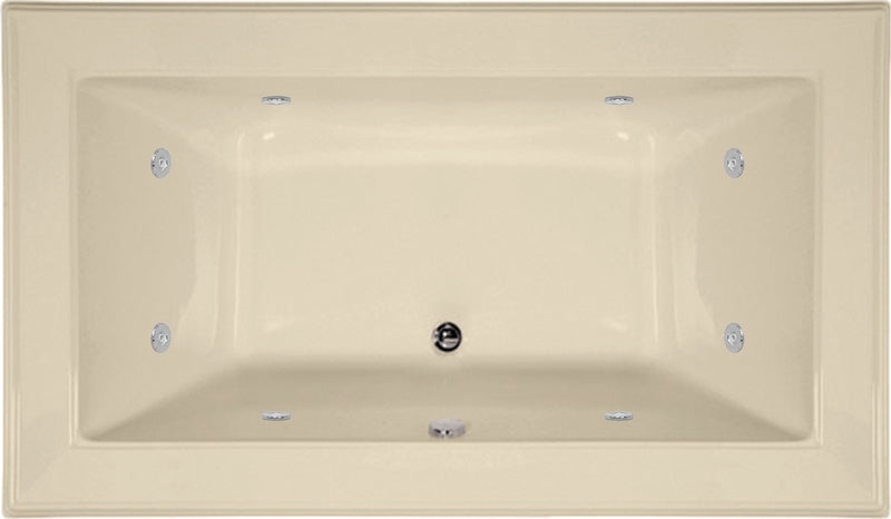 Hydro Systems ANG6642ACO Angel 66 X 42 Acrylic Airbath & Whirlpool Combo Tub System