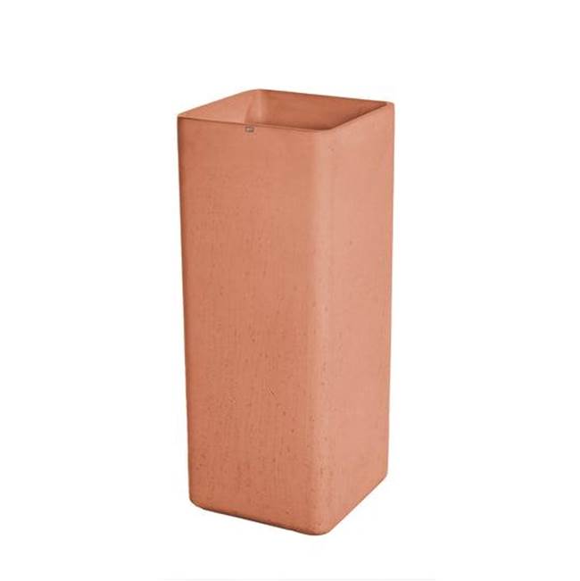Konkretus Fladd 06 Pedestal Bathroom Concret Sink