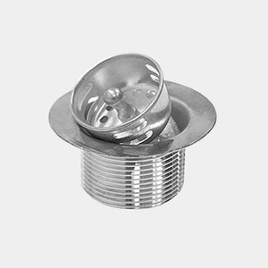 Sigma APS-11-260 Midget Duo Strainer Basket 1-1/2'' NPT Fits 2'' Sink Openings. Complete With Nuts And Washers