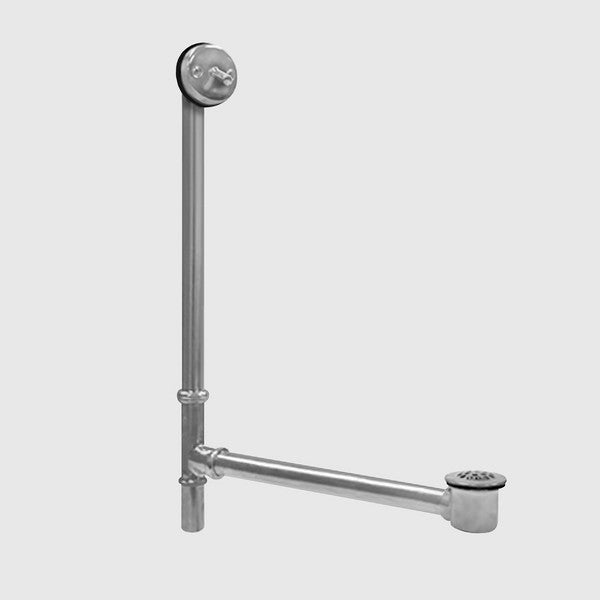 Sigma APS-11-277 Concealed Trip-Lever Waste Overflow With Bathtub Drain Strainer Makes Up To 22''X 25''- 27'' Tall Adjustable