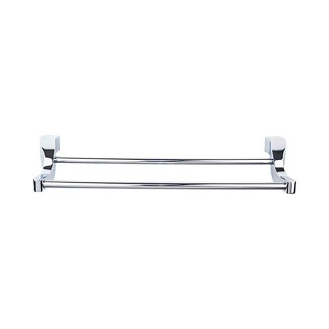 Top Knobs Aqua Bath Towel Bar Double