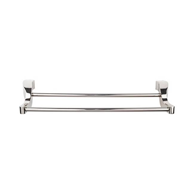 Top Knobs Aqua Bath Towel Bar Double