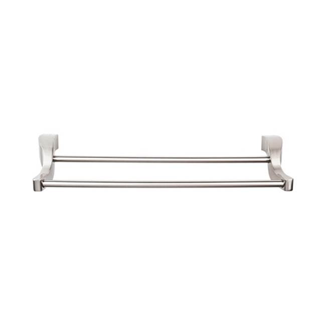 Top Knobs Aqua Bath Towel Bar Double