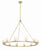 Crystorama ARA-10266-SB-ST Aragon 12 Light Chandelier - Soft Brass