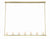 Crystorama ARA-10267-SB-ST Aragon 7 Light Chandelier - Soft Brass