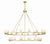 Crystorama ARA-10269-SB-ST Aragon 30 Light Chandelier - Soft Brass