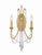 Crystorama ARC-1902-CL-MWP Arcadia 2 Light Wall Mount - Parent