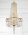 Crystorama ARC-1907-CL-MWP Arcadia 4 Light Chandelier