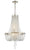 Crystorama ARC-1907-CL-MWP Arcadia 4 Light Chandelier