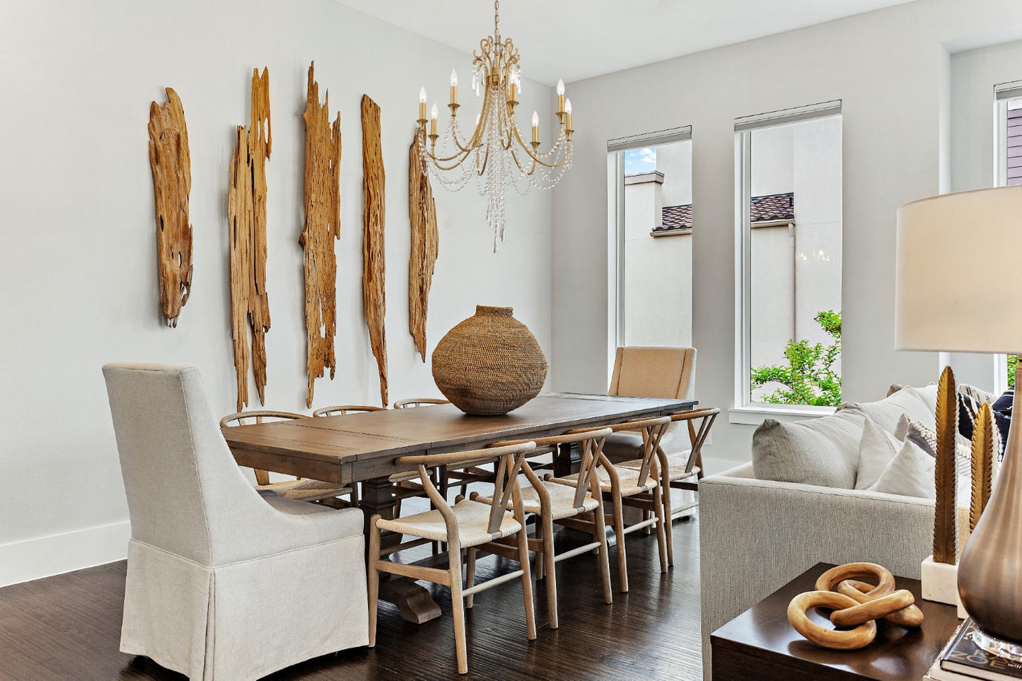 Crystorama ARC-1908-CL-MWP Arcadia 8 Light Chandelier