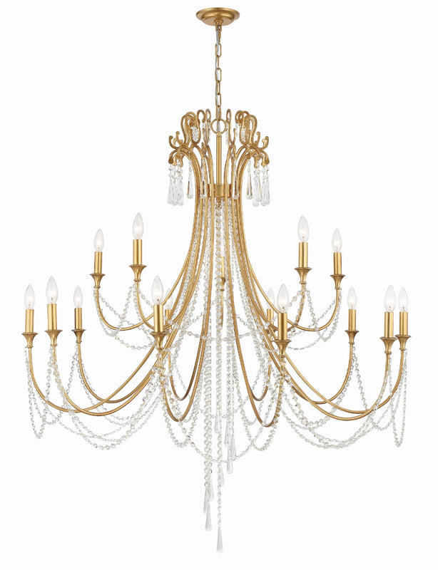 Crystorama ARC-1919-CL-MWP Arcadia 15 Light Chandelier - Parent