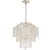 Crystorama ARI-304-CL-MWP Arielle 4 Light Chandelier