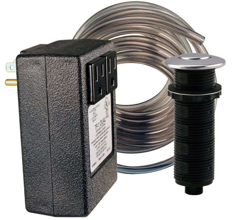 Westbrass ASB-2B3 Disposal Air Switch and Dual Outlet Control Box