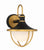 Crystorama ATL-701-MK-TG Atlas 1 Light Outdoor Sconce - Matte Black and Textured Gold