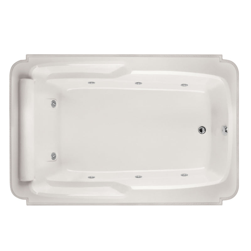 Hydro Systems ATL7448ACO Atlandia 7448 Acrylic Airbath & Whirlpool Combo Tub System