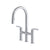 Riobel AU400 Authentica Bridge Pull-Down Kitchen Faucet With C-Spout