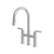 Riobel AU400 Authentica Bridge Pull-Down Kitchen Faucet With C-Spout