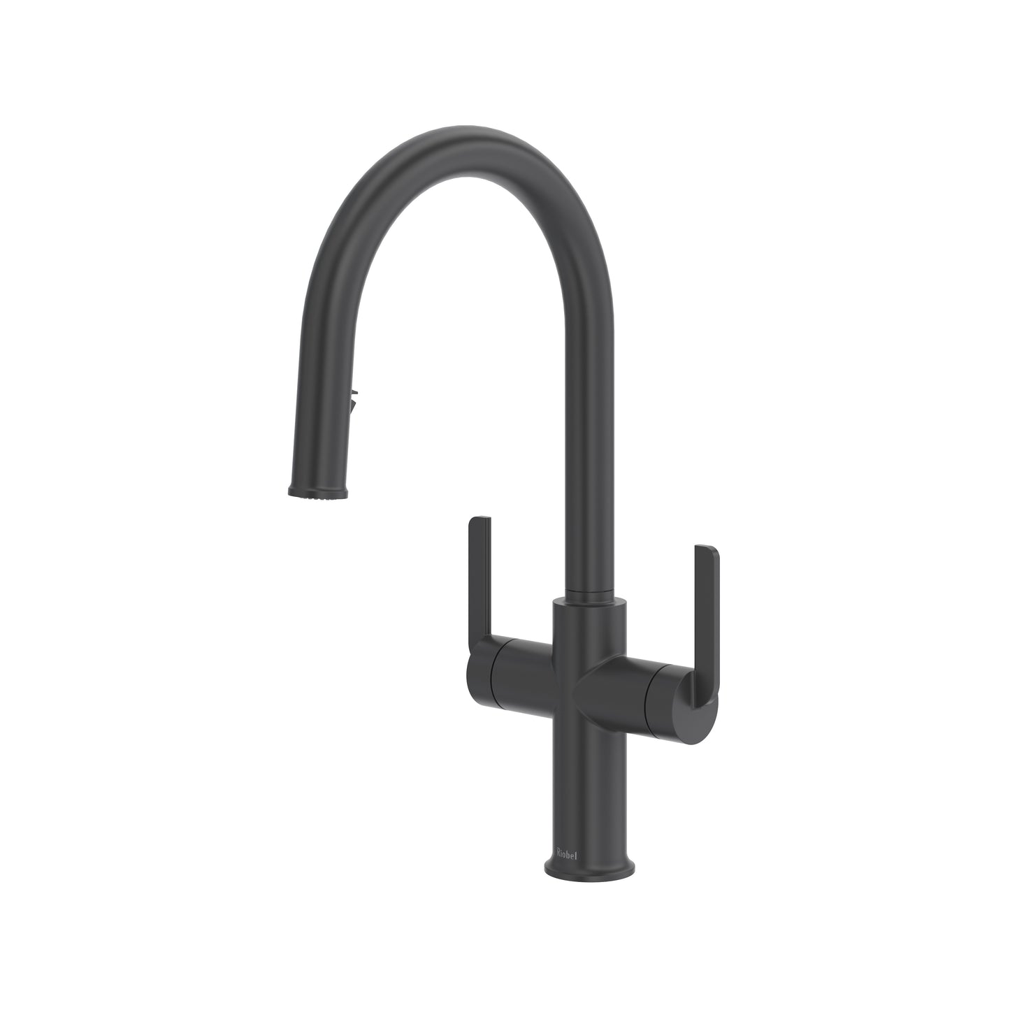 Riobel AU801 Authentica Two Handle Pull-Down Kitchen Faucet With C-Spout - Parent