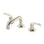 Riobel AUSQ08 Authentica Widespread Lavatory Faucet With Low Spout