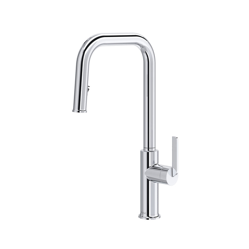Riobel AUSQ201 Authentica Pull-Down Kitchen Faucet With U-Spout
