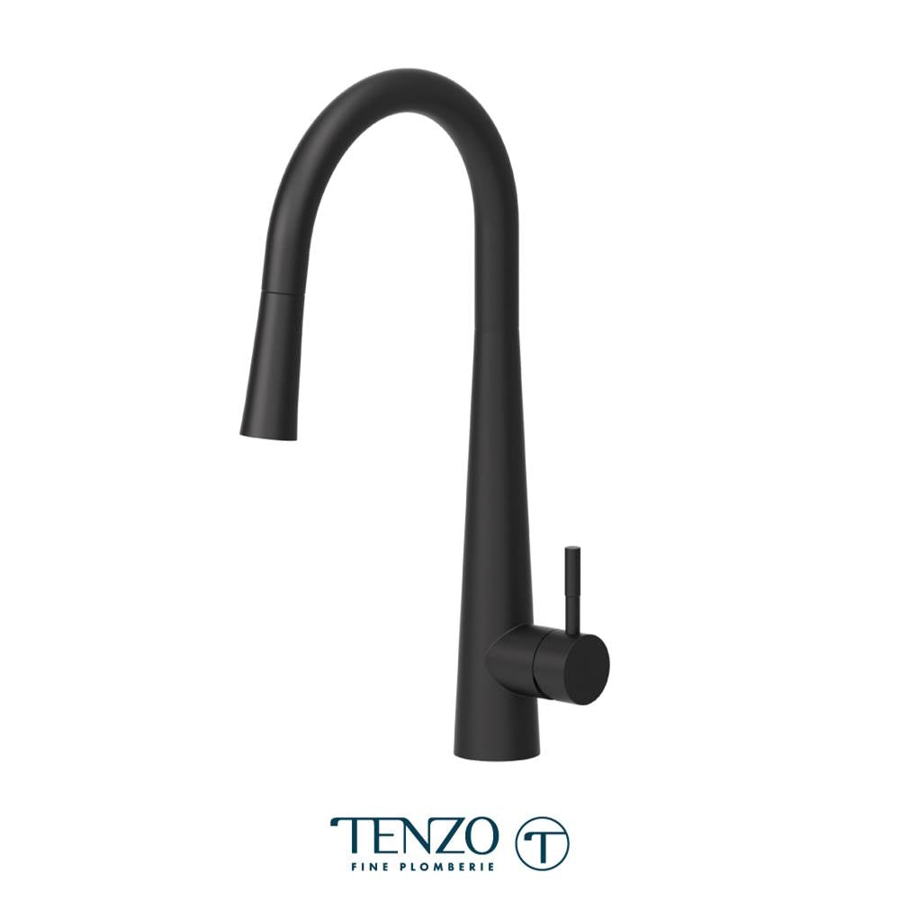 Tenzo AV130 Single-Handle Kitchen Faucet Aviva With Pull-Down & 2-Function Hand Shower