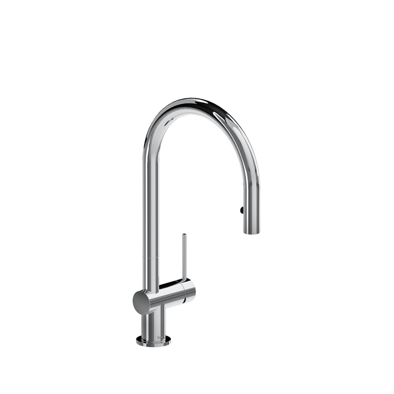 Riobel AZ101 Azure Pull-Down Kitchen Faucet With Single Spray
