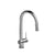Riobel AZ201 Azure Pull-Down Kitchen Faucet With C-Spout