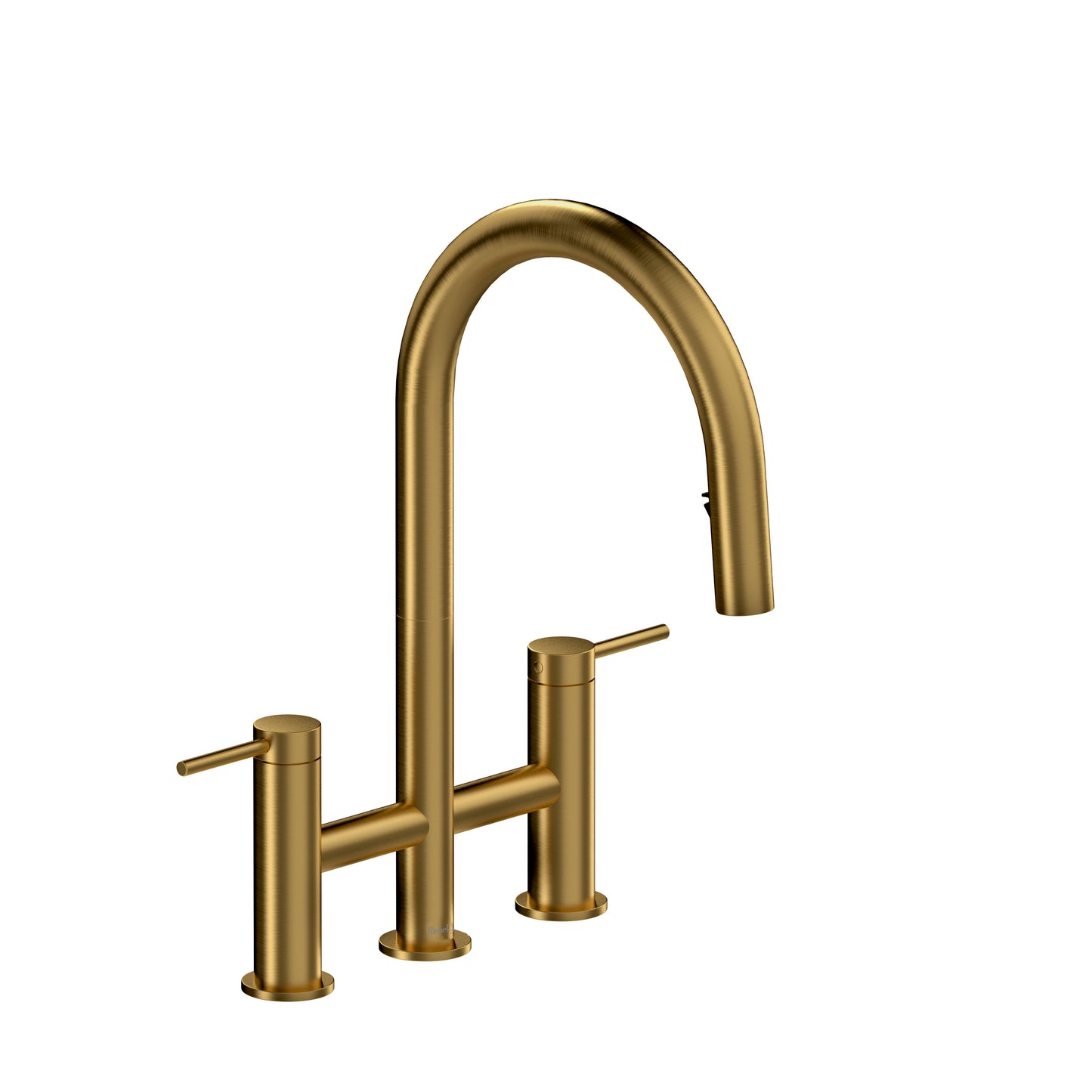Riobel AZ400 Azure Bridge Pull-Down Kitchen Faucet With C-Spout - Parent