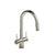 Riobel AZ801 Azure Two Handle Pull-Down Kitchen Faucet With C-Spout