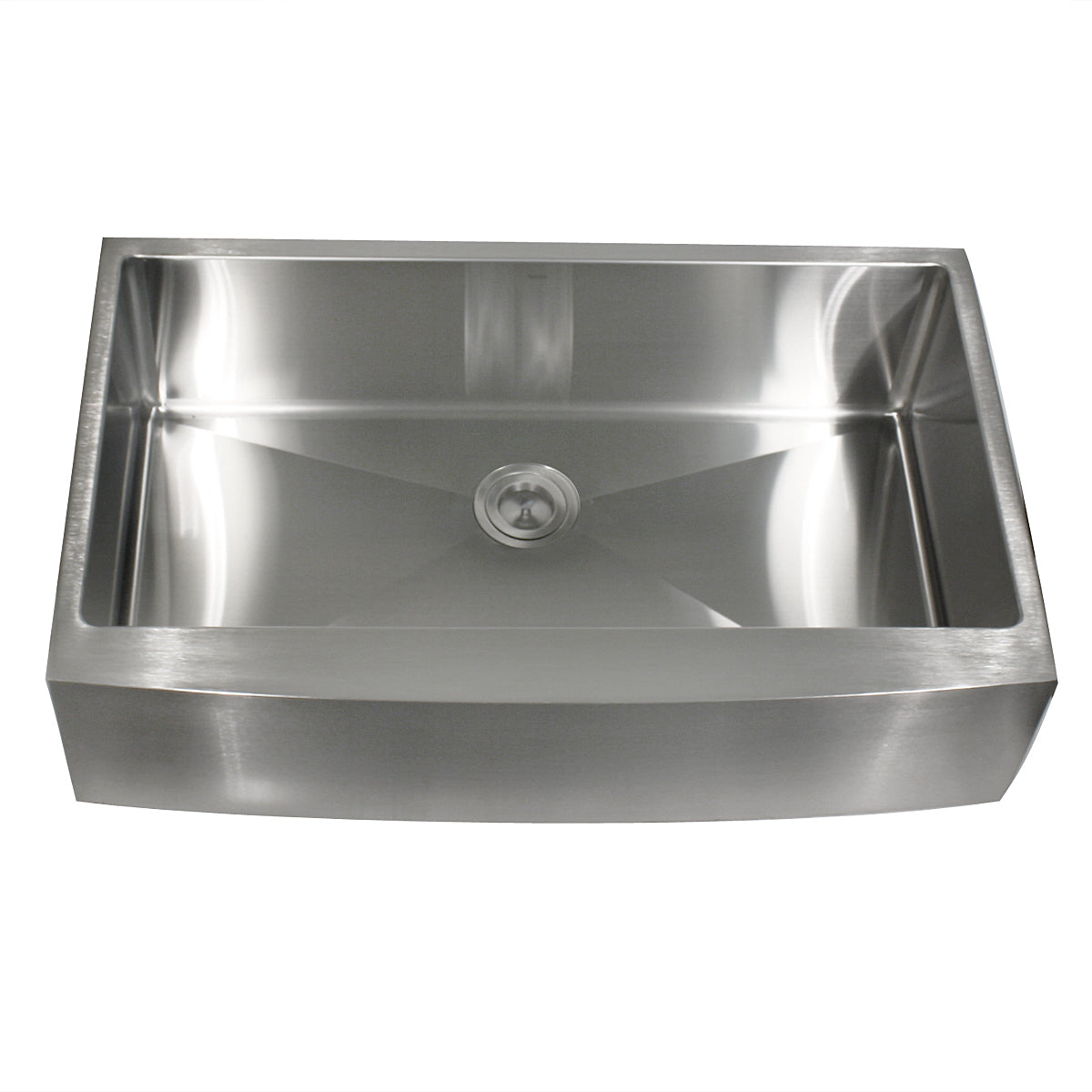 Nantucket 302010SR-16 30" Farmhouse Apron Front Stainless Steel Kitchen Sink